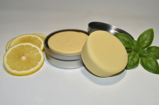 Lemon Basil Tallow Lotion Bar